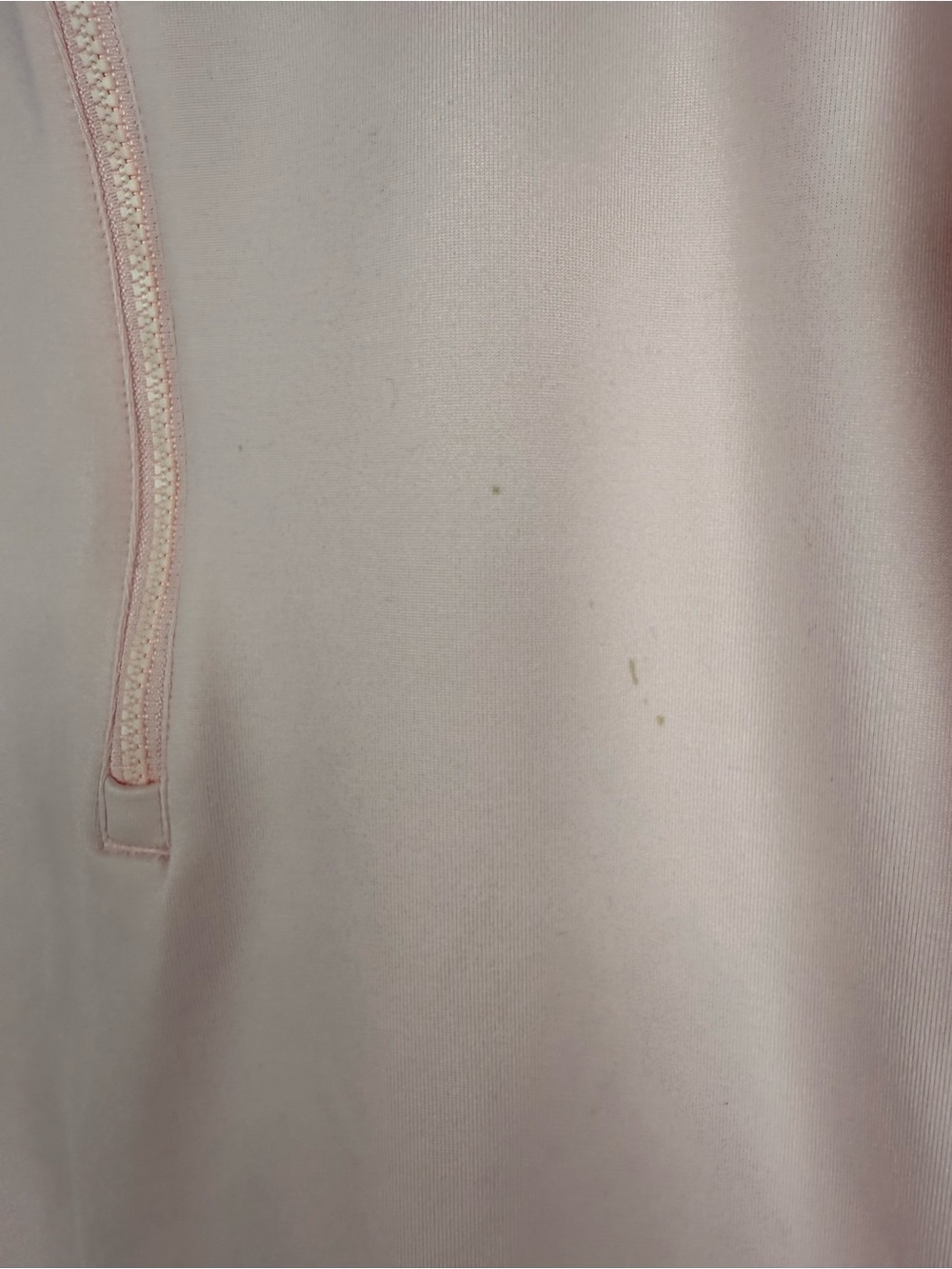 Under Armour sweater Light Pink and White Half-Zip Performance Pullover - Picture 15 of 15